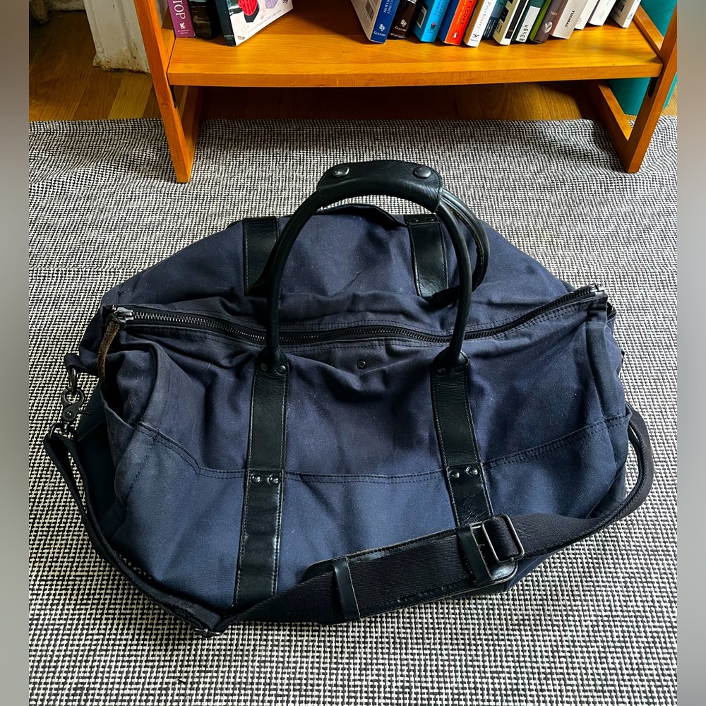 J. Crew ludlow garment duffel bag